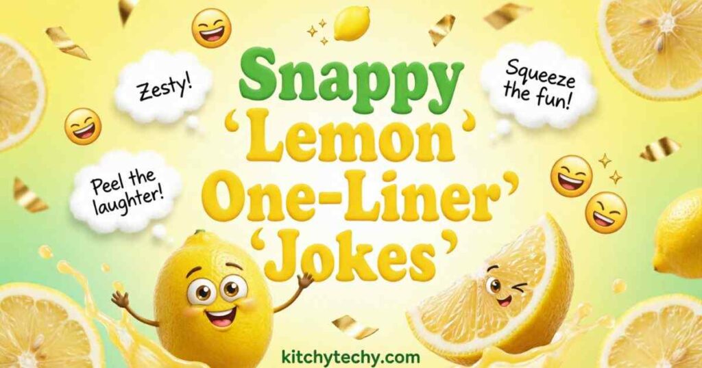 Snappy Lemon One-Liner Jokes