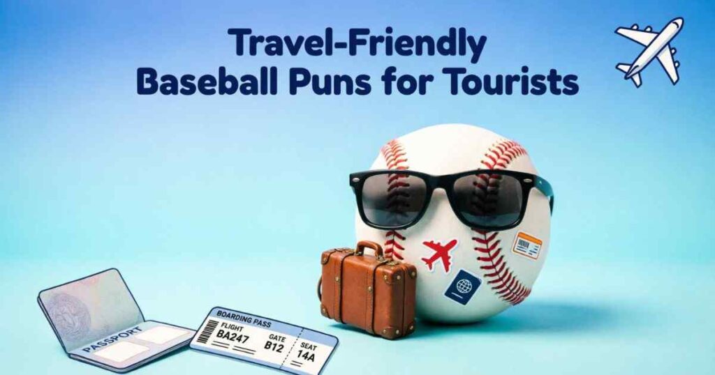 Travel-Friendly Baseball Puns for Tourists ✈️