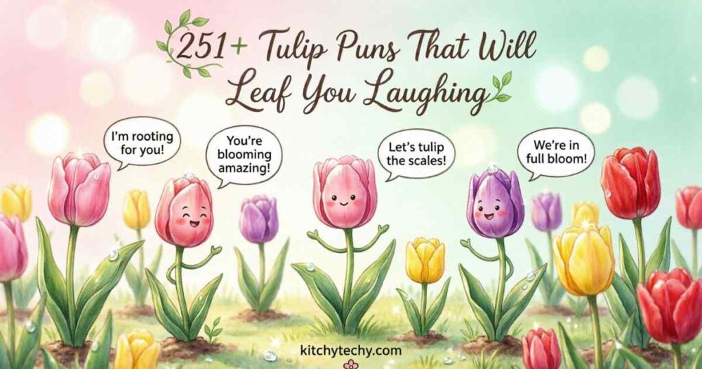 Tulip Puns Feature Image