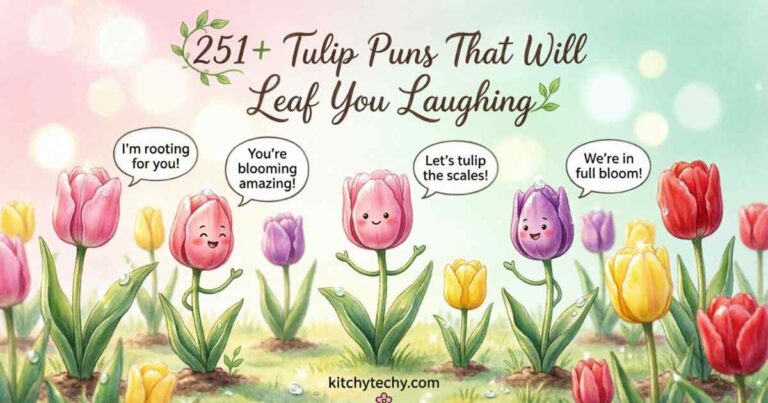 Tulip Puns Feature Image