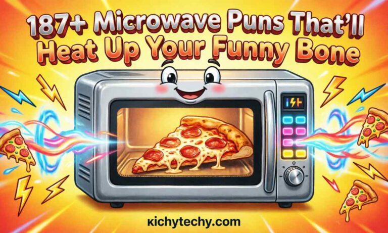 187+ Microwave Puns Feature Image