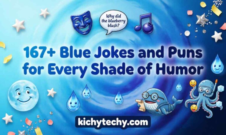 Blue Jokes and Puns Feature Image