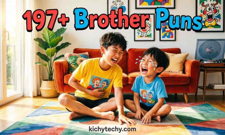 Brother Puns That Will Crack You Up Feature Image