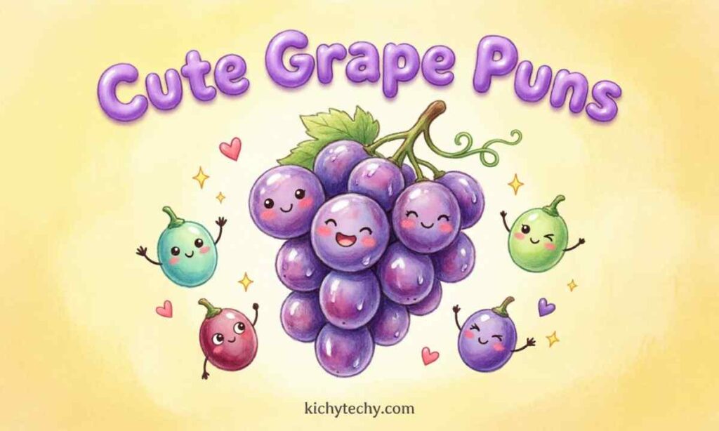 Cute Grape Puns