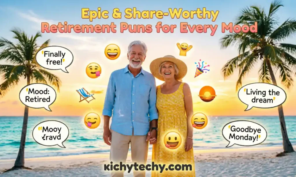 Epic & Share-Worthy Retirement Puns for Every Mood