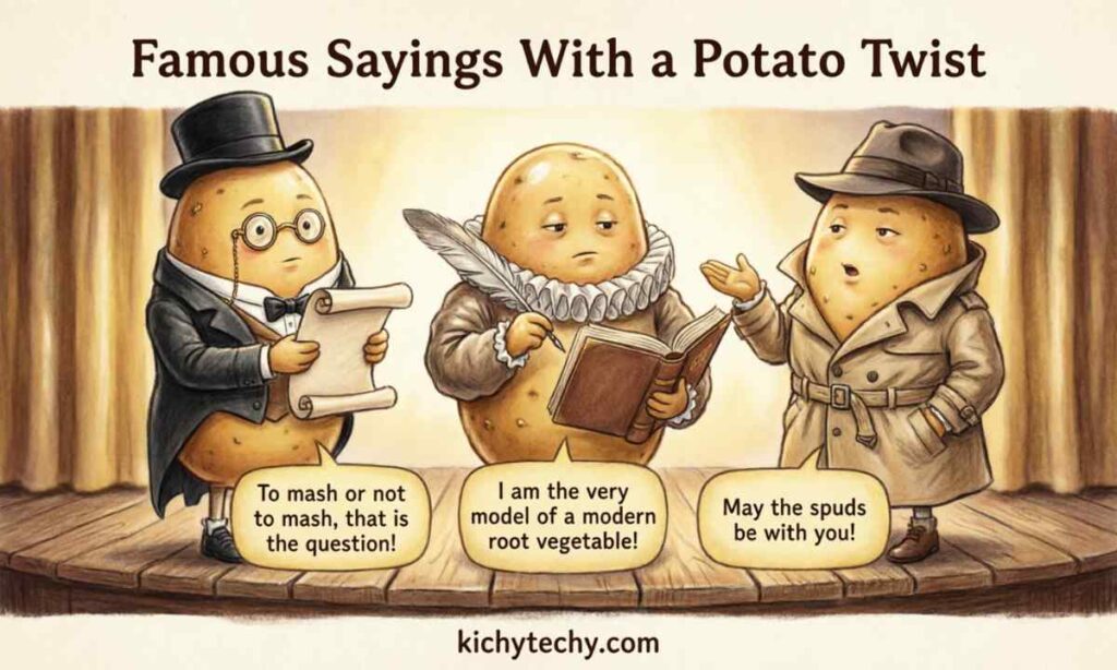 Famous Sayings With a Potato Twist