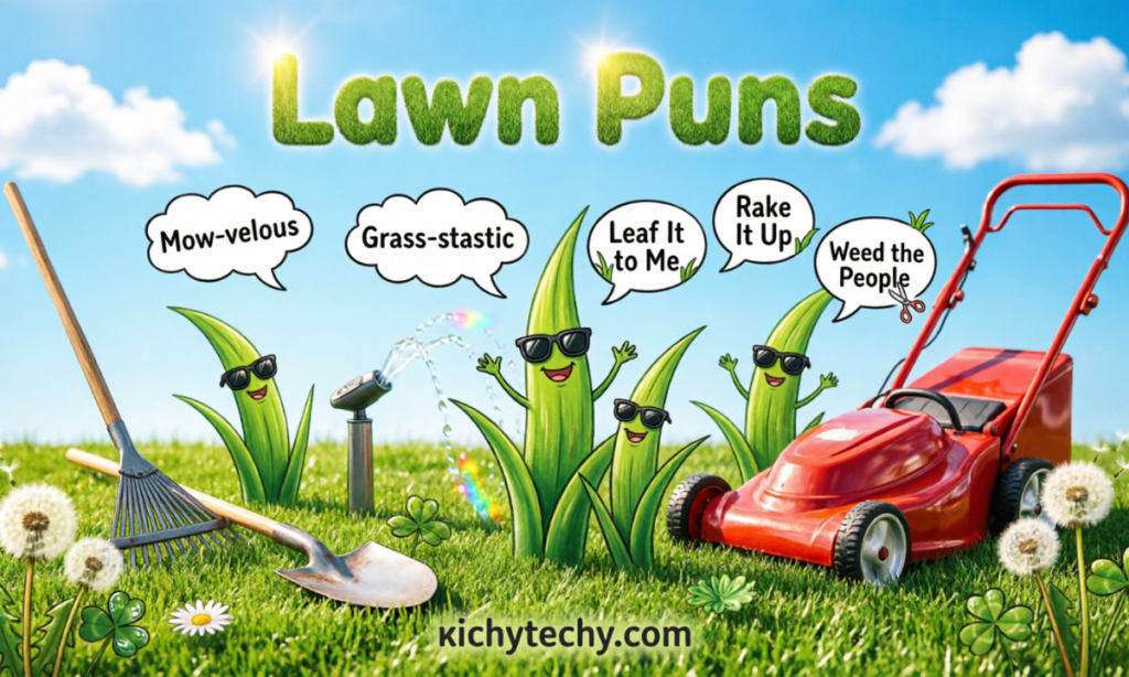 Lawn Puns