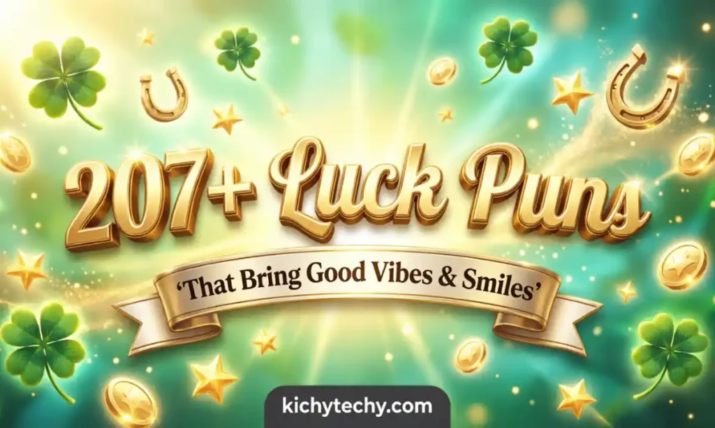 Luck Puns That Bring Good Vibes Feature Image