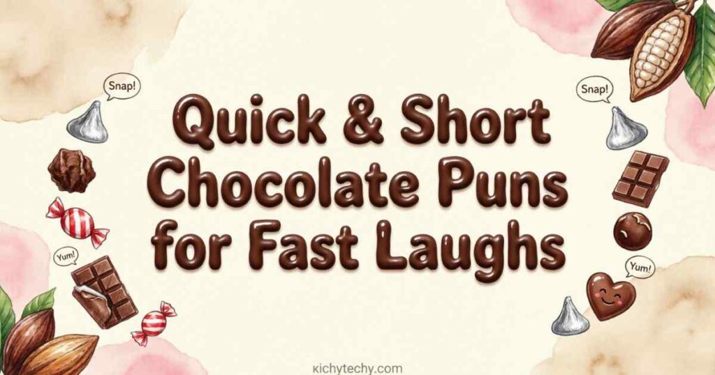 Quick & Short Chocolate Puns for Fast Laughs