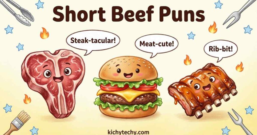 Short Beef Puns