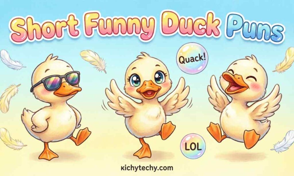 Short Funny Duck Puns