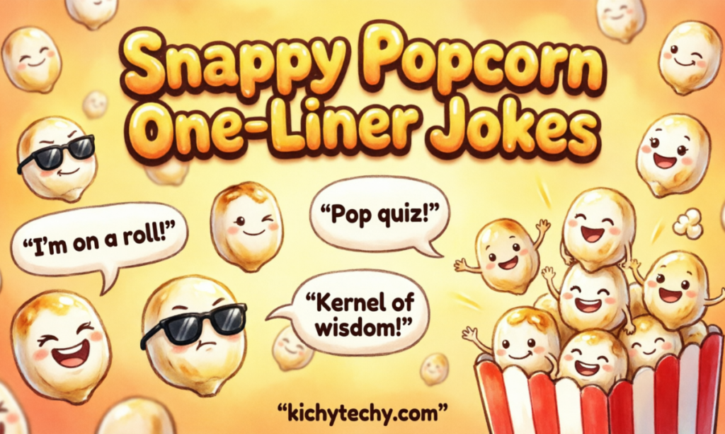 Snappy Popcorn One-Liner Jokes