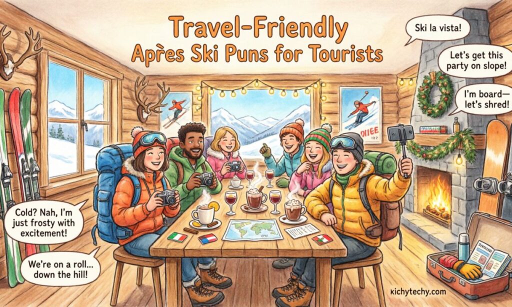 Travel-Friendly Après Ski Puns for Tourists