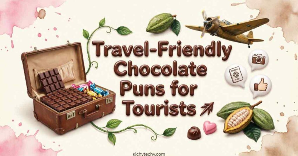 Travel-Friendly Chocolate Puns for Tourists ✈️