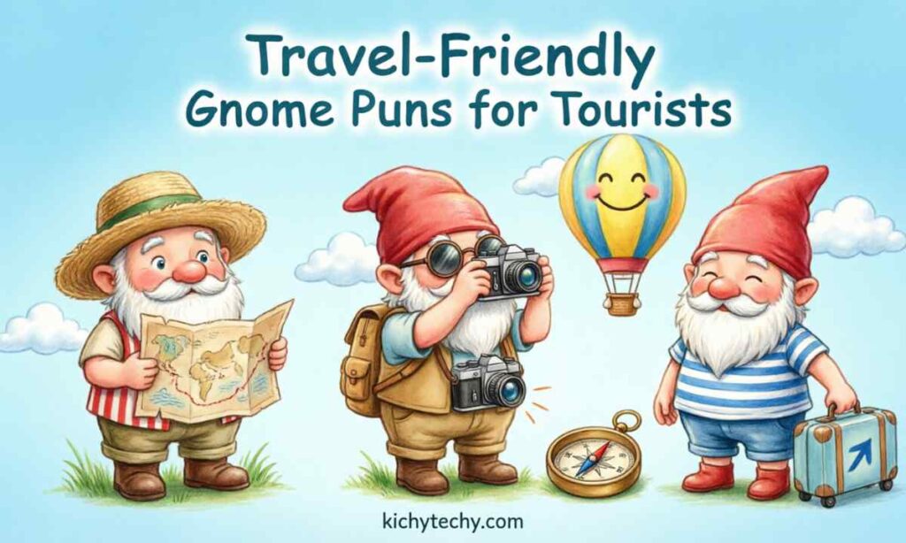 Travel-Friendly Gnome Puns for Tourists