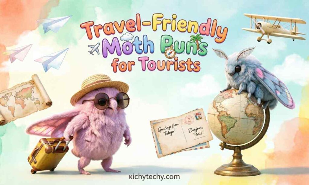 Travel-Friendly Moth Puns for Tourists
