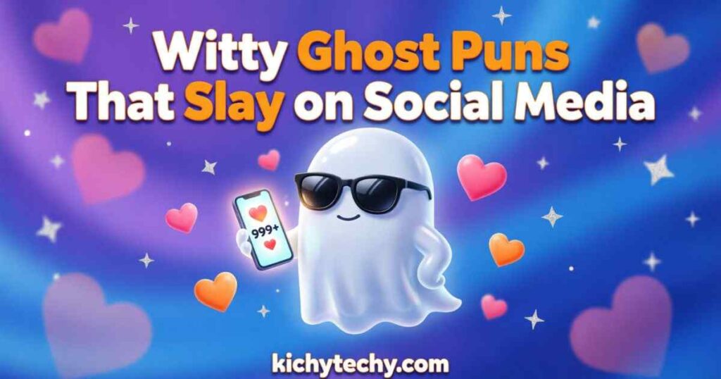 Witty Ghost Puns That Slay on Social Media