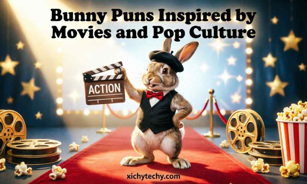 Bunny Puns Inspired by Movies and Pop Culture
