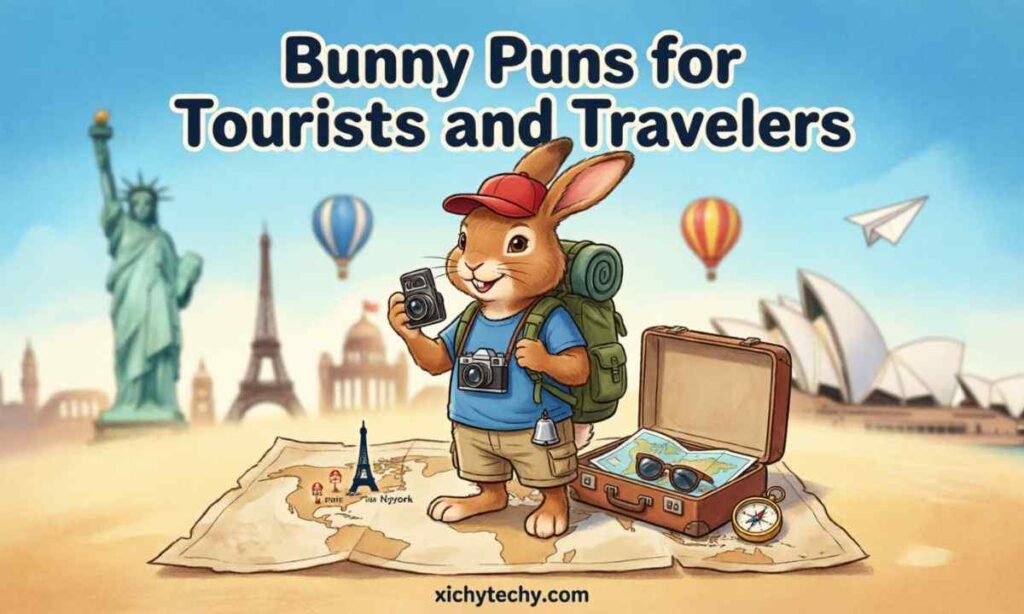 Bunny Puns for Tourists and Travelers