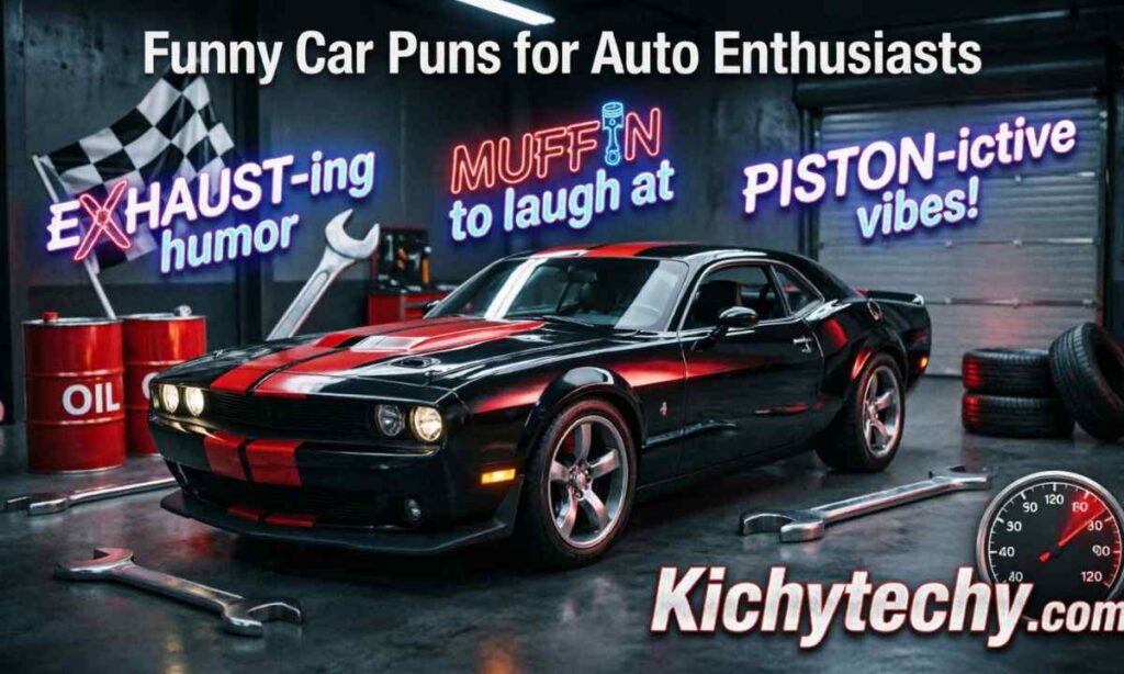 Funny Car Puns for Auto Enthusiasts