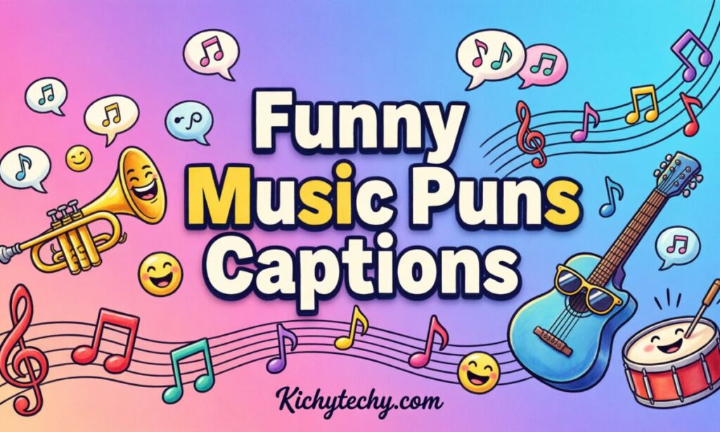 Funny Music Puns Captions