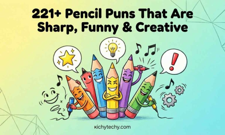 Pencil Puns That Are Sharp, Funny & Creative Feature Image