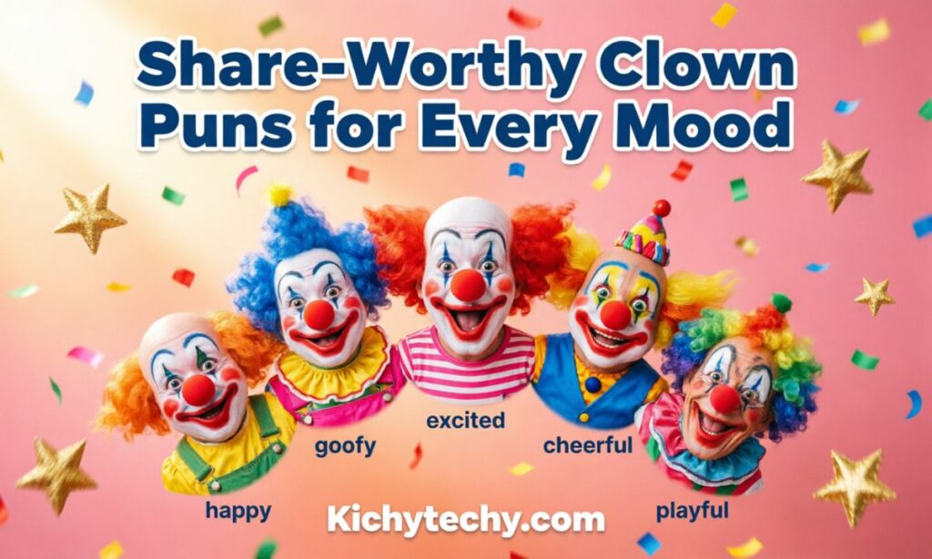 Share-Worthy Clown Puns for Every Mood