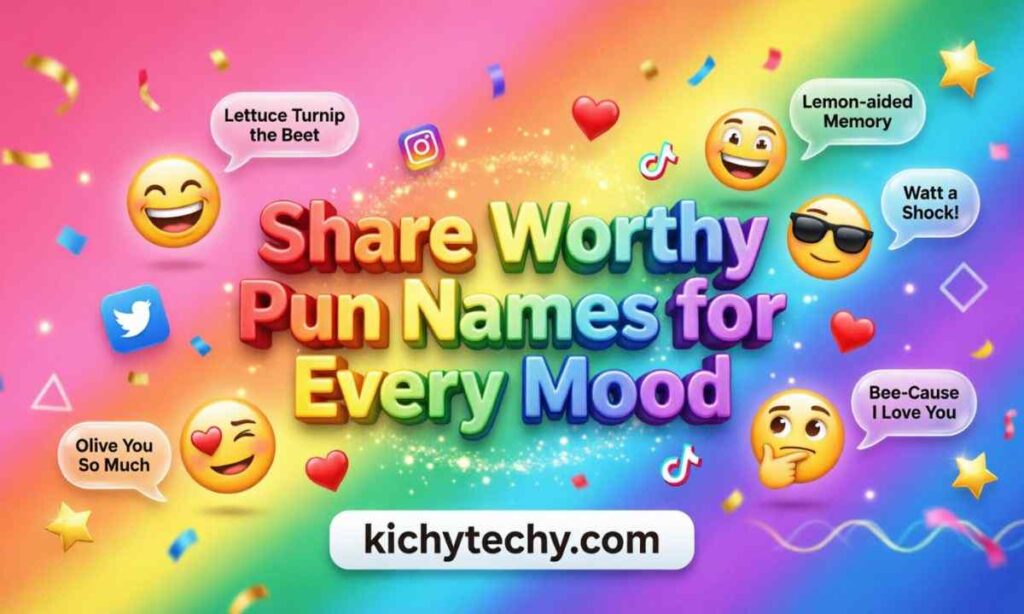 Share Worthy Pun Names for Every Mood