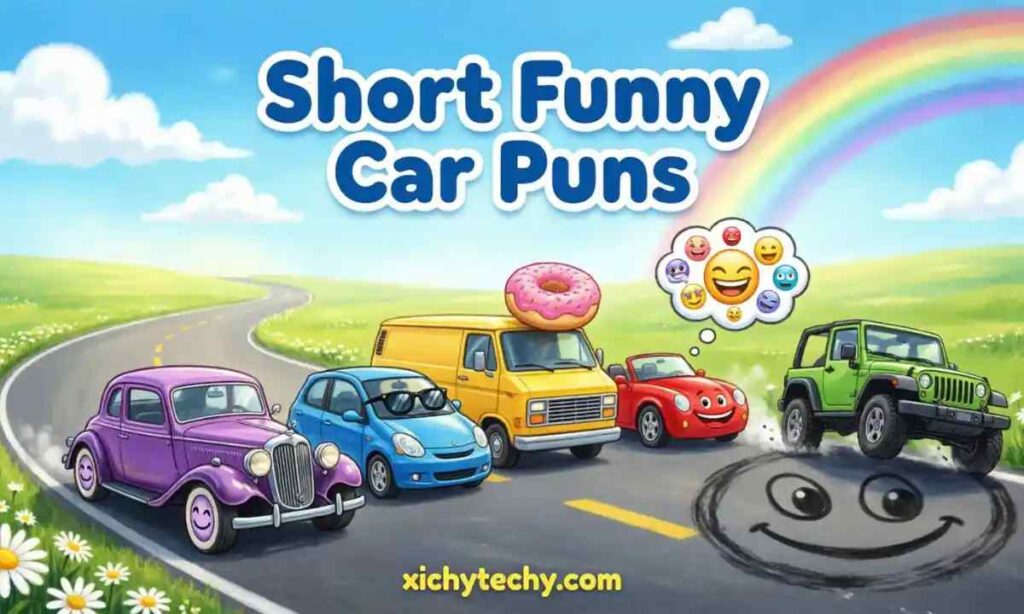 Short Funny Car Puns