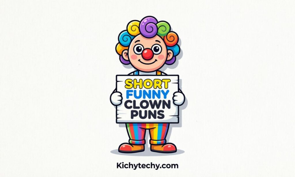 Short Funny Clown Puns