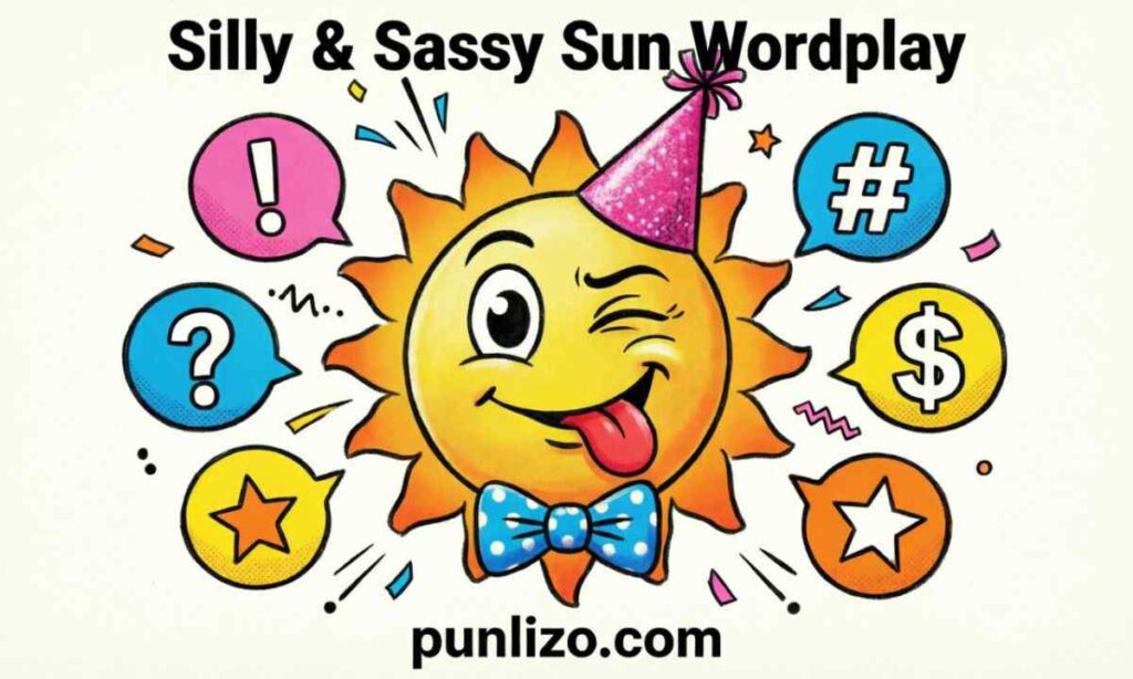 Silly & Sassy Sun Wordplay