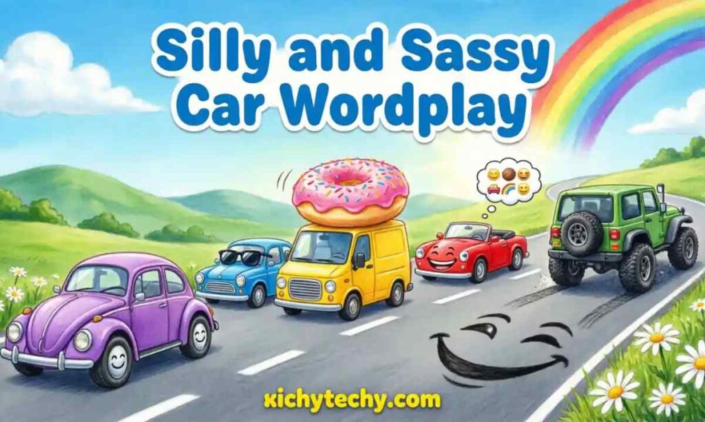Silly and Sassy Car Wordplay