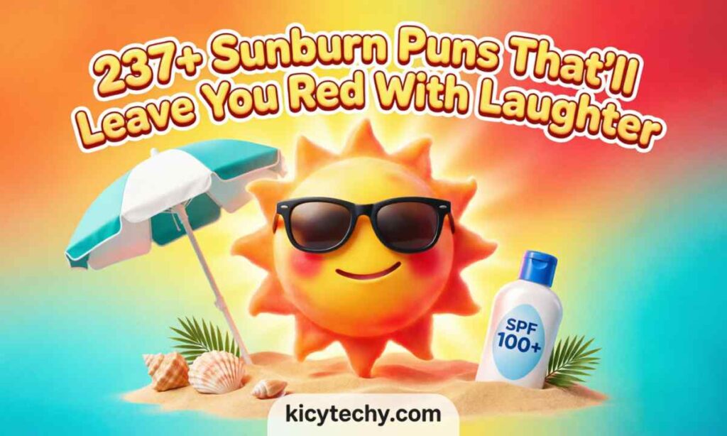 Sunburn Puns That’ll Leave You Red With Laughter Feature Image
