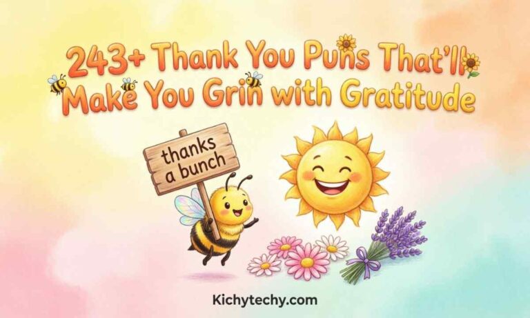 Thank You Puns That'll Make You Grin Feature Image