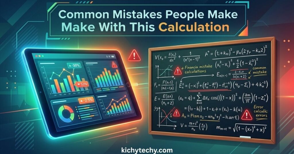 Common Mistakes People Make With This Calculation