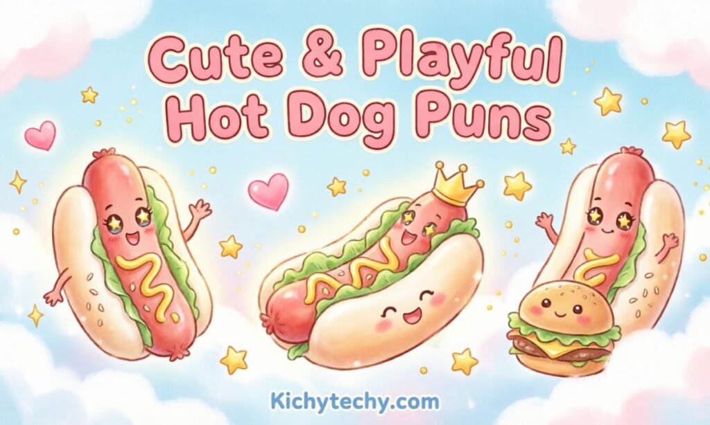 Cute & Playful Hot Dog Puns