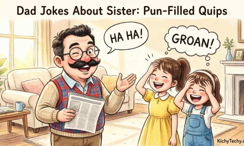 Dad Jokes About Sister Pun-Filled Quips