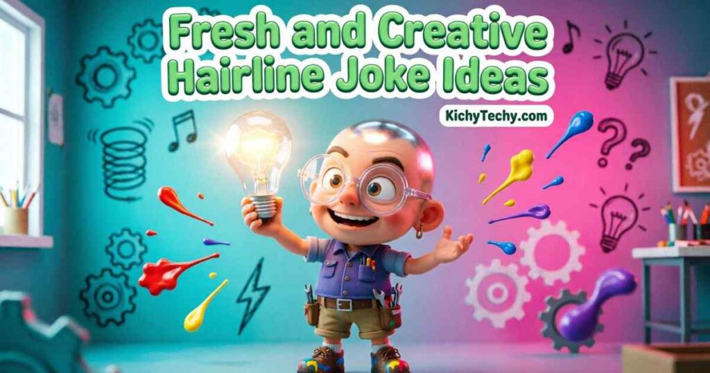 Fresh and Creative Hairline Joke Ideas