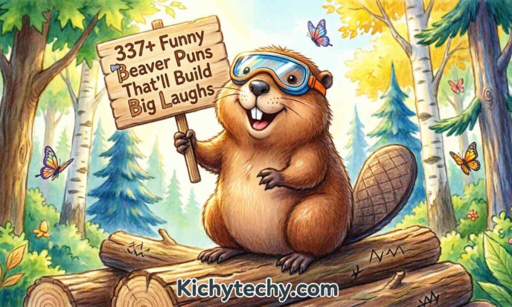 Funny Beaver Puns Feature Image