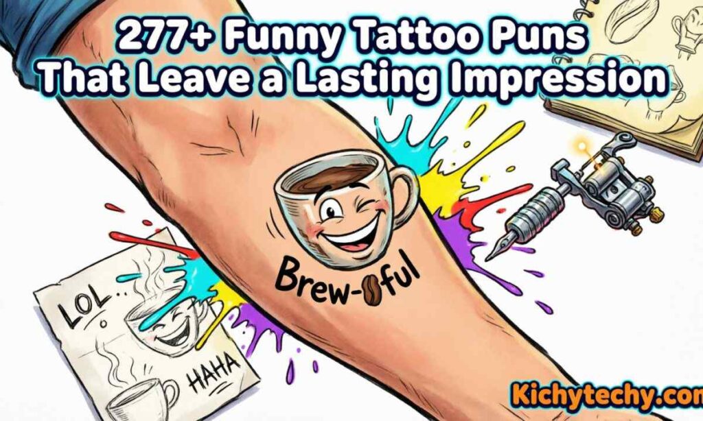 Funny Tattoo Puns Feature Image