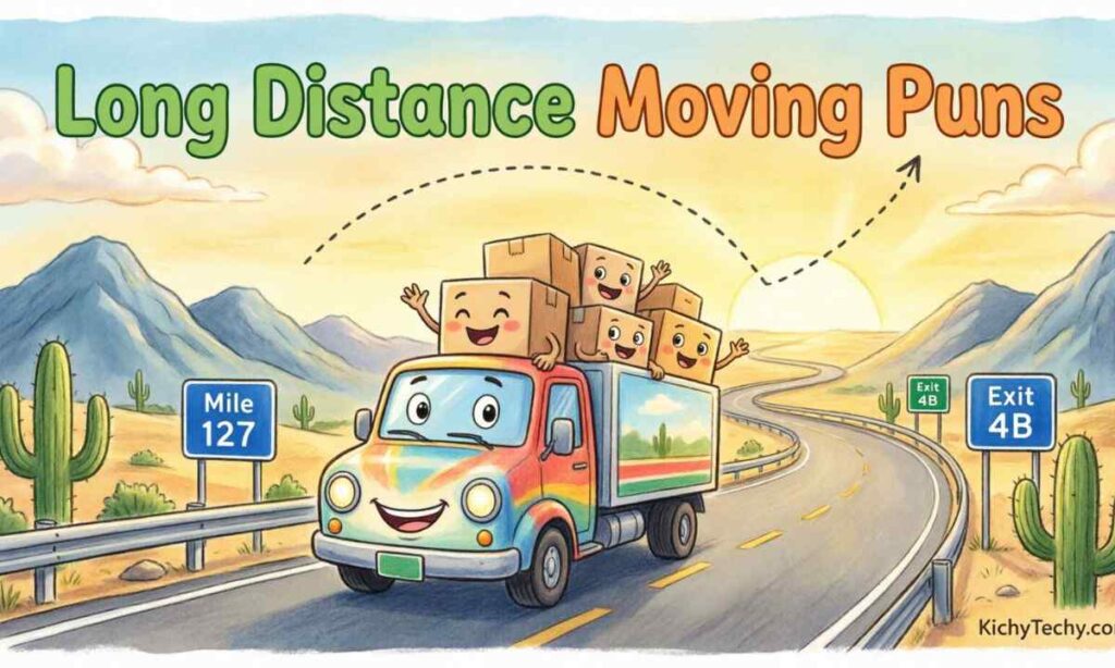 Long Distance Moving Puns