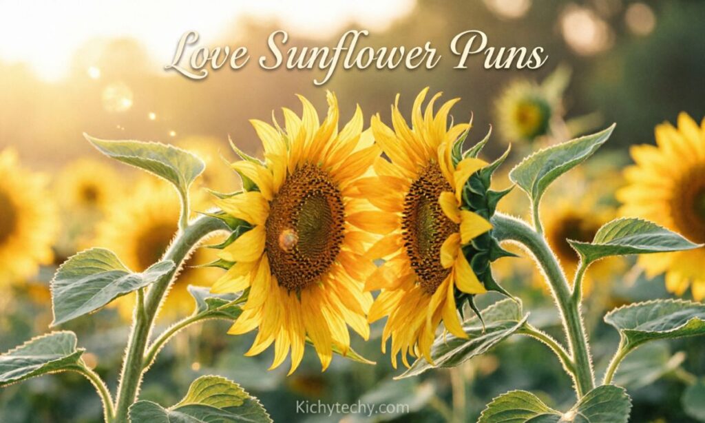 Love Sunflower Puns