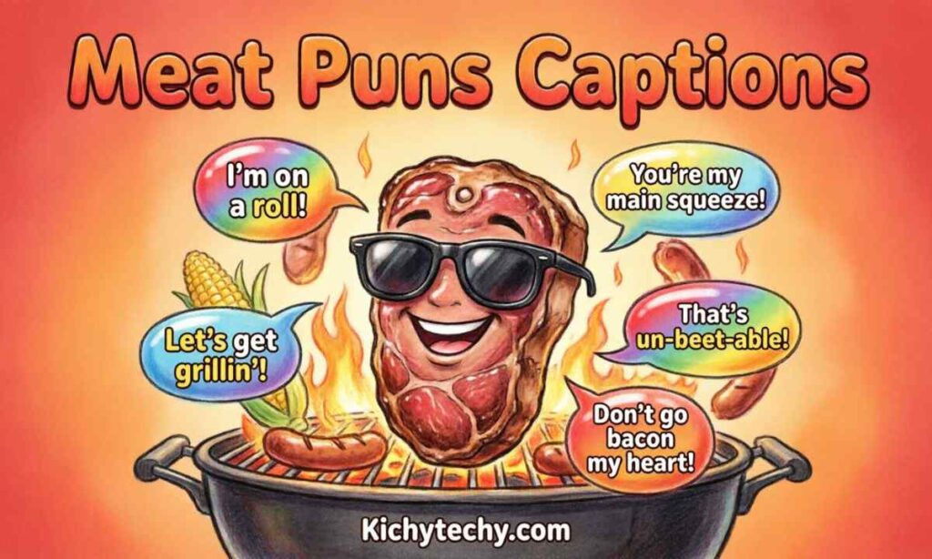 Meat Puns Captions