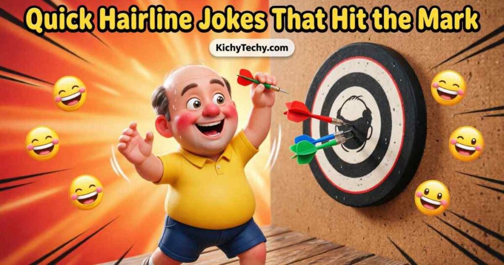 Quick Hairline Jokes That Hit the Mark