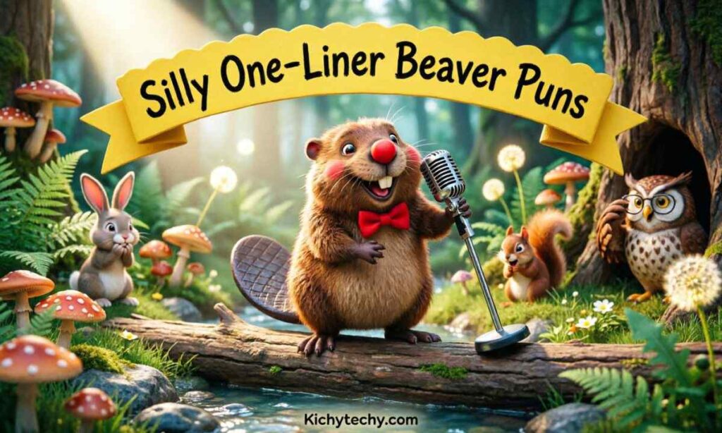 Silly One-Liner Beaver Puns