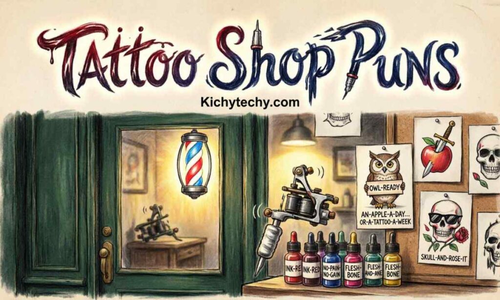 Tattoo Shop Puns