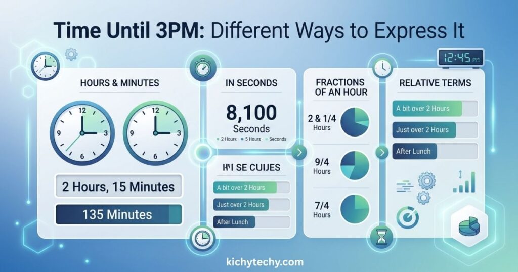 Time Until 3PM: Different Ways to Express It