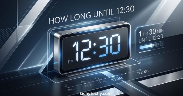 How Long Until 12:30? A Simple Guide to Calculating Time Left