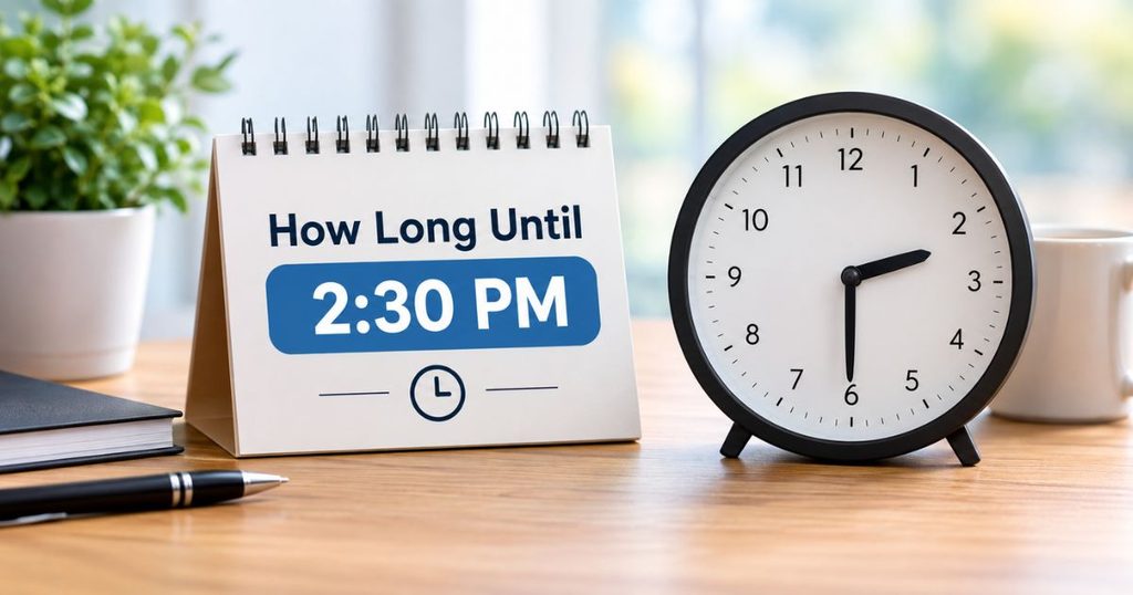 How Long Until 2:30 PM? A Simple Guide to Figuring Out the Exact Time Left
