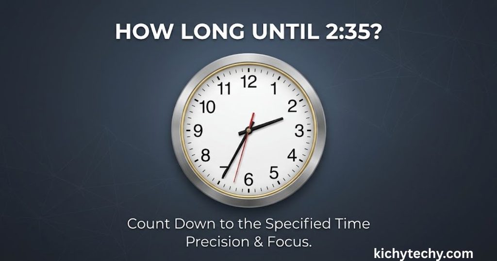 How Long Until 2:35? A Simple Guide to Calculating Time Left in Your Day